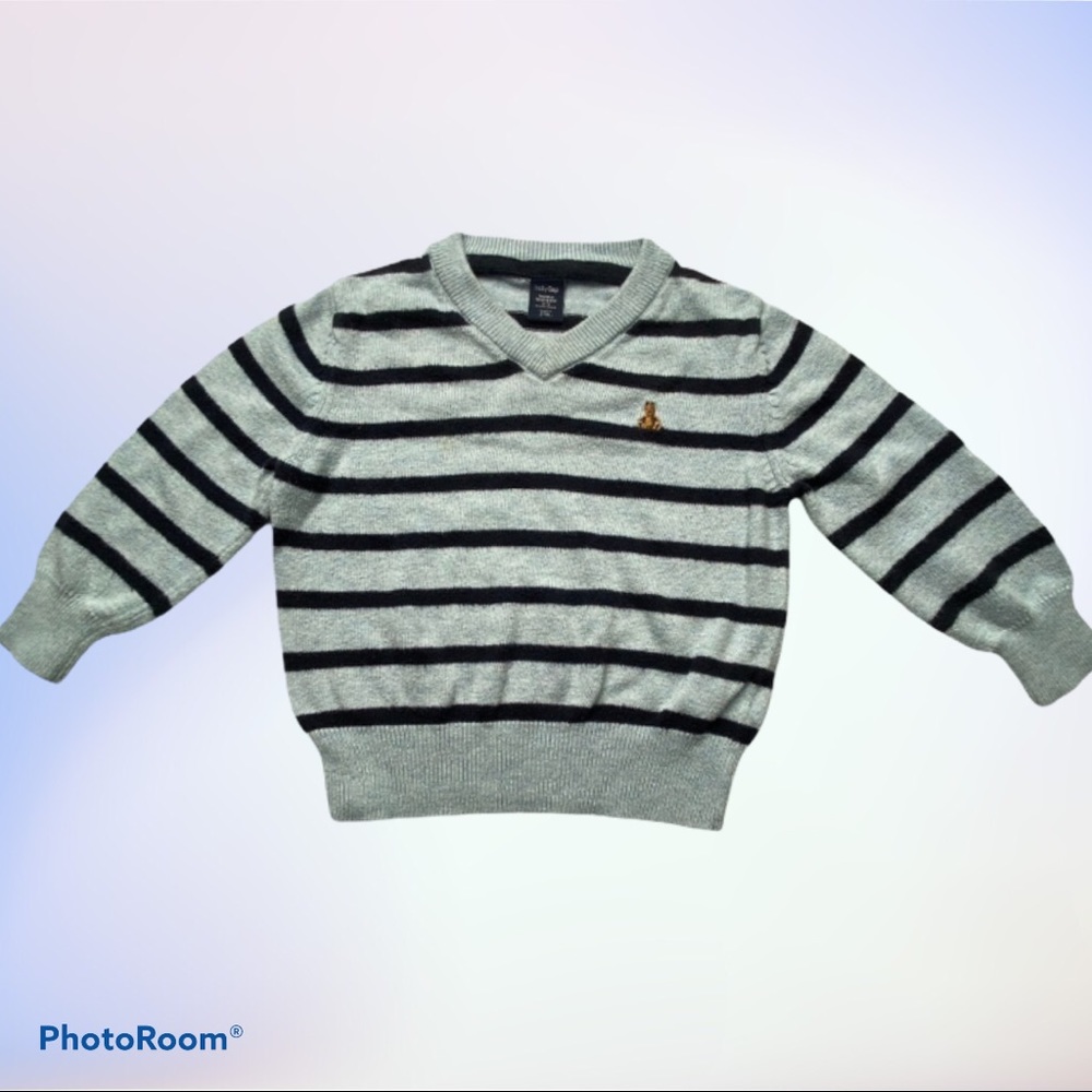 Baby Gap Boy Striped Pullover Sweater 12-18 Month